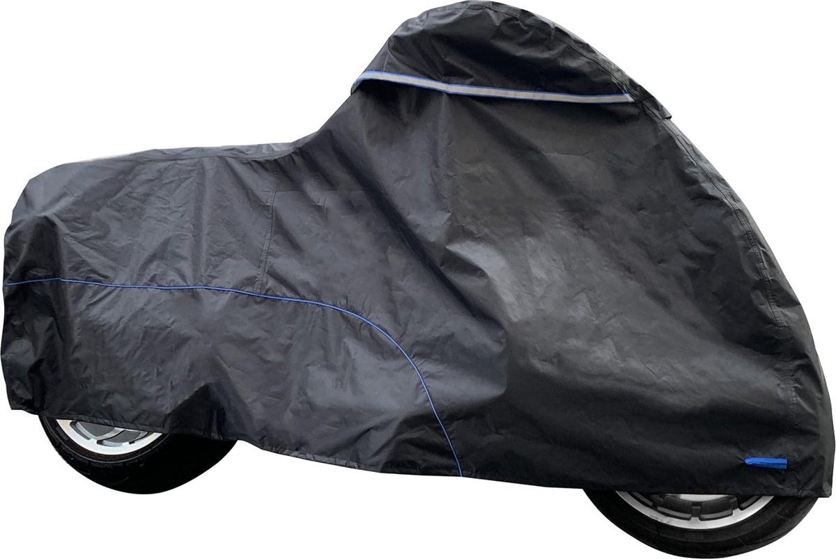 Solacis Motorhoes waterdicht buiten - Motorhoes - Waterdicht - Motorhoes voor buiten - Scooterhoes - Must have voor uw motor!
