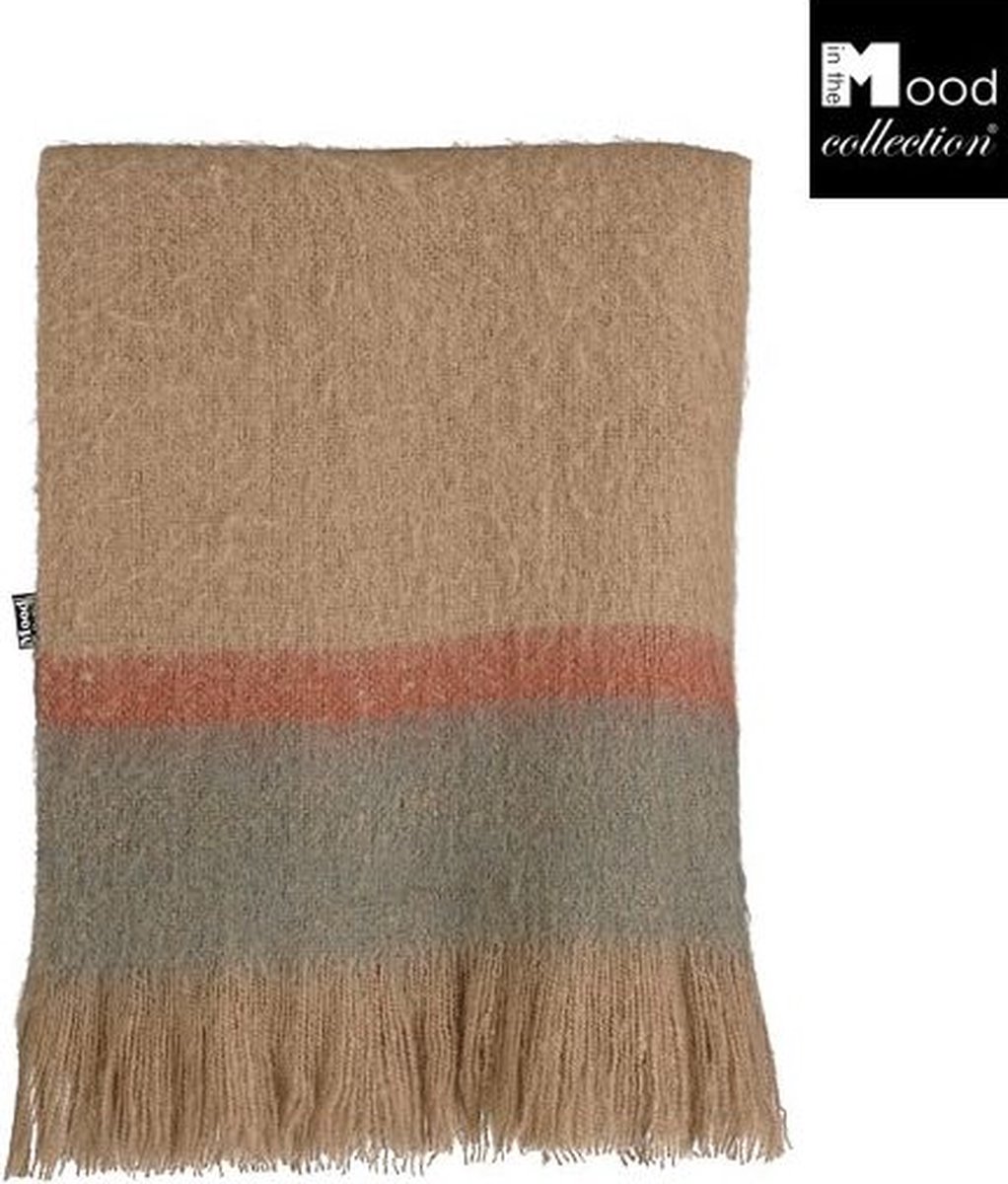 In The Mood Collection Plaid - 180 x 130 cm - Bruin
