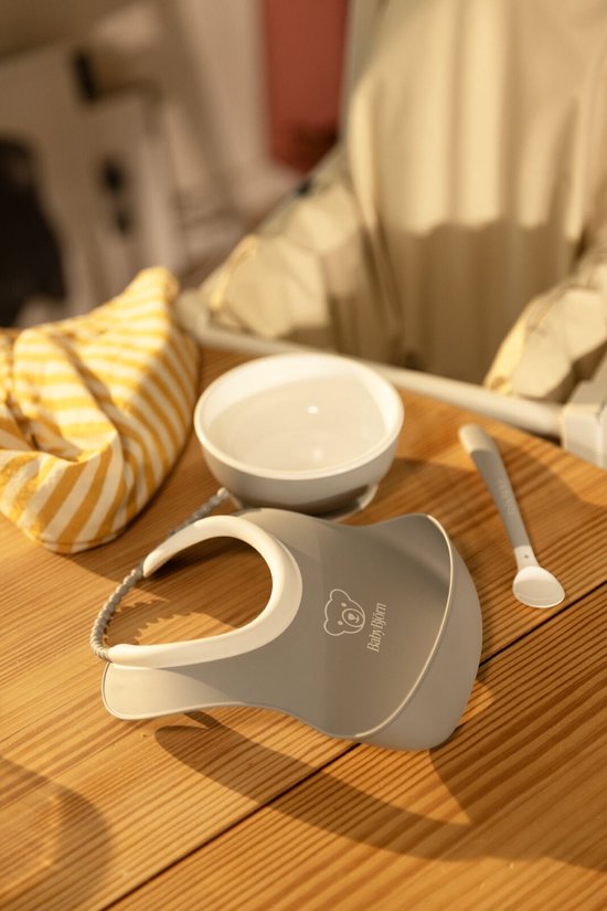 BabyBjörn Babyservies 3-delig - Grijs van Babybjörn — afbeelding 4