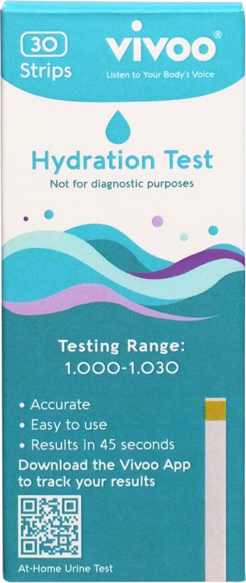 Goedkoopste Vivoo - Hydratatie Test (30 stuks) - Zelftest - Thuistest