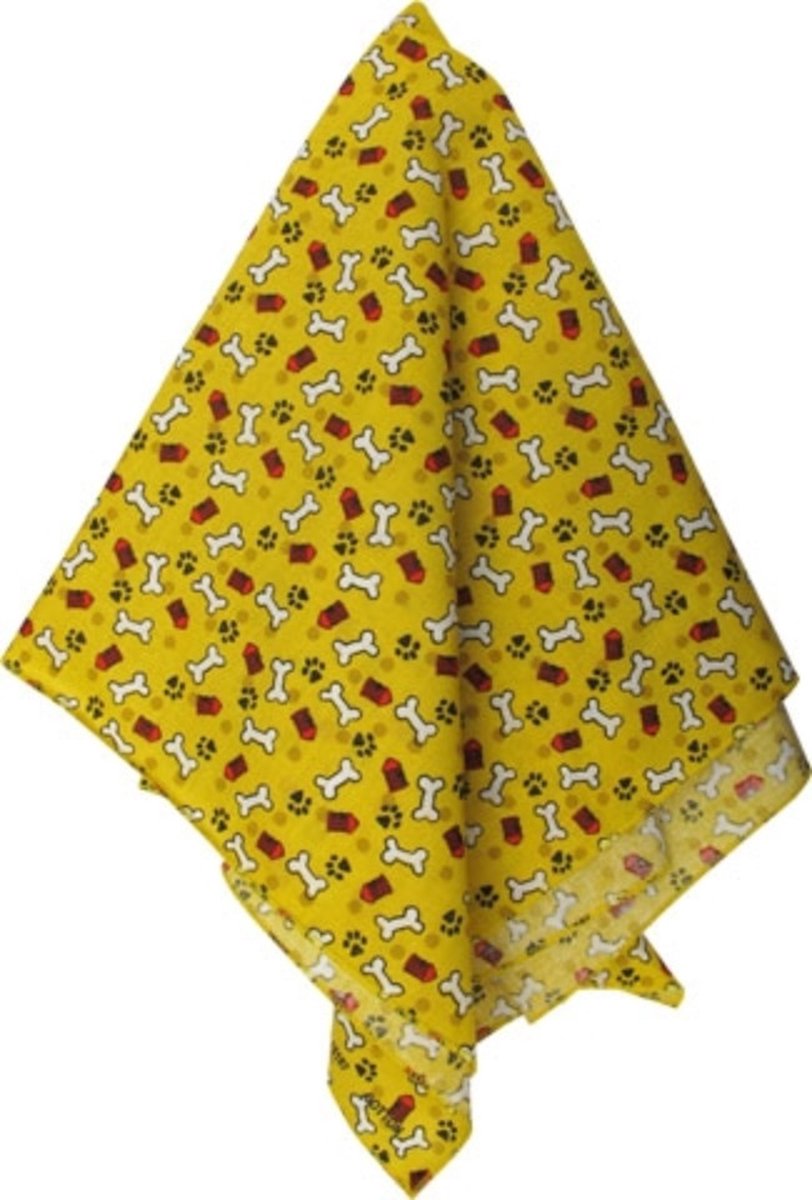 Mister B - Zakdoek - Puppypride Hanky Yellow - Kleurcode - Geel - Erotische Accessoire - Rollenspel