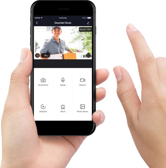 Alecto SMART-RING SET - Smart wifi deurbel met camera (SMART-RING20) met extra deurbel (SMART-RING-BELL) — afbeelding 2