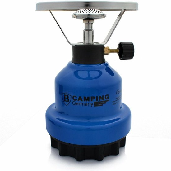 Camping kookstel - metaal - blauw - incl. gas navulling priktank - 190 gram van Campingaz — afbeelding 3