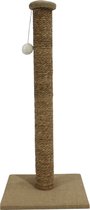 Bol.com Adori Krabpaal Mia - Krabpalen - 40x40x90 cm Natural aanbieding