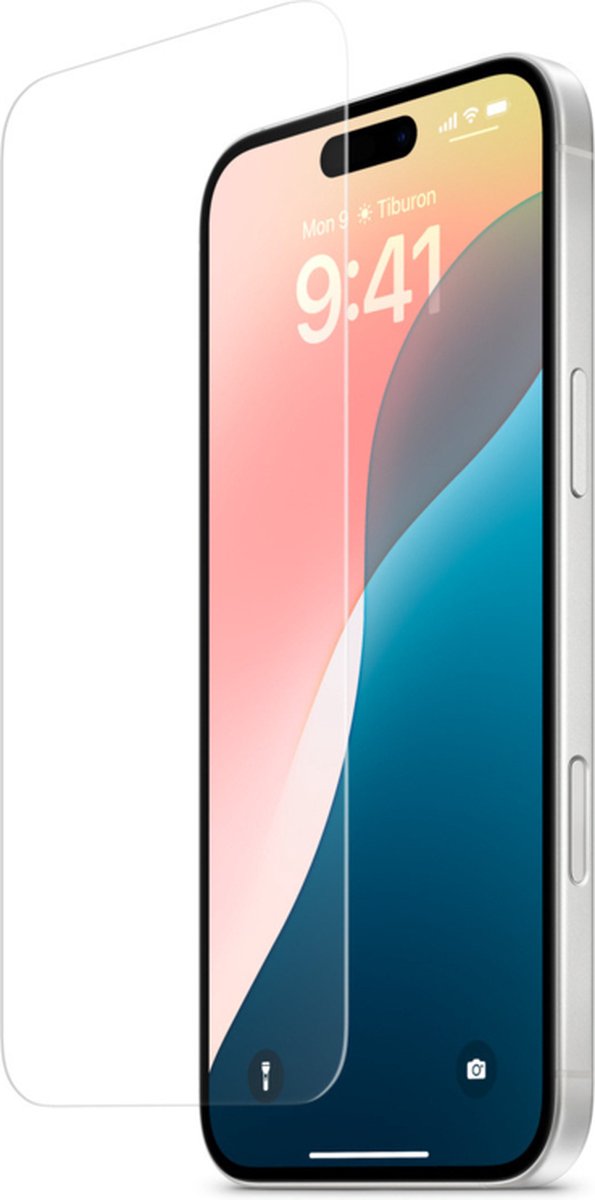 Screenprotector Bescherm-Folie geschikt voor iPhone 16 Plus - 6.7