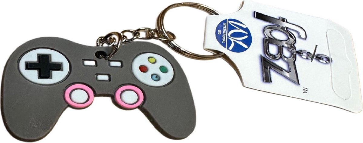 Sleutelhanger Gamecontroller Grijs