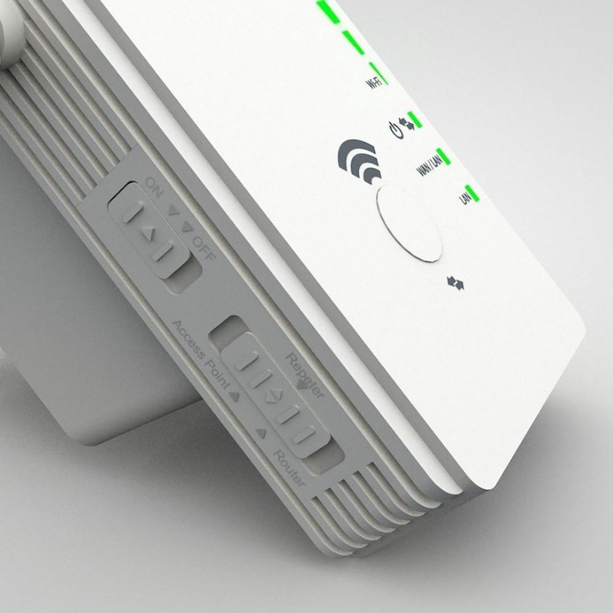 Afbeelding 3 van Wifi Versterker Stopcontact - Wifi Stopcontact Met 2 Antennes - Wifi Repeater 300 Mbit/s - Internet Booster - Wifi Extender