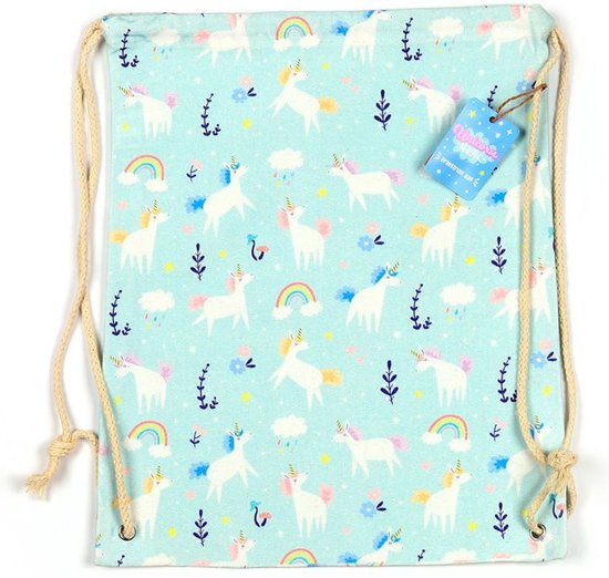 Sac à dos sac de gymnastique/sac de natation licorne Puckator