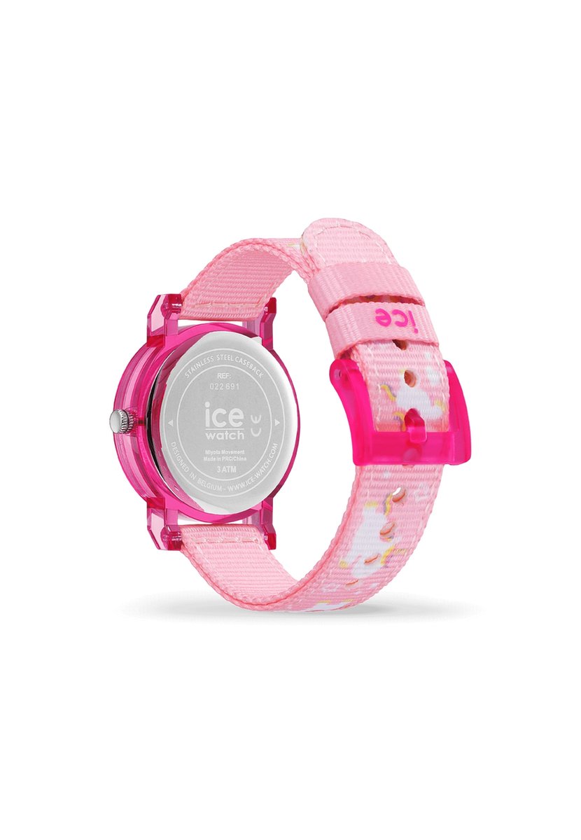 Ice Watch ICE learning - Pink unicorn 022691 Horloge - Textiel - Roze - Ø 32 mm