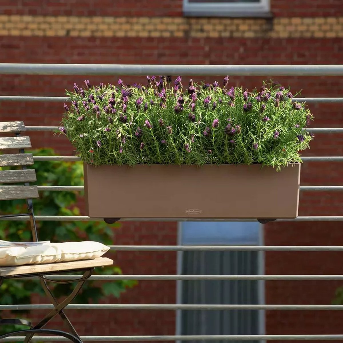 Lechuza Balconera Color 80 - Jardinière - avec pot intérieur amovible