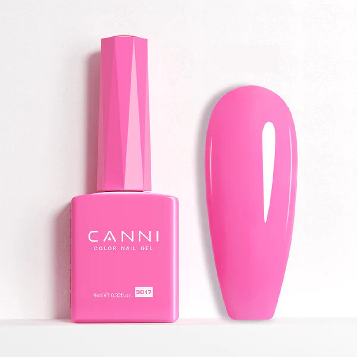 Canni UV Gellak Roze - 9 ml - 9017 - Roze Gellak - Gellac Roze - Gellak Donker Roze - Gellak Pink - Gellak Kleuren - Canni Gellak - Gellak Nagellak