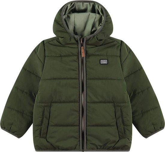 Stains & Stories boys winterjacket reversible Jongens Jas - Maat 110