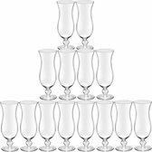 Royal Leerdam grote Cocktailglazen Hawaii - 12x stuks - glas - 440 ml - Pina Colada en meer