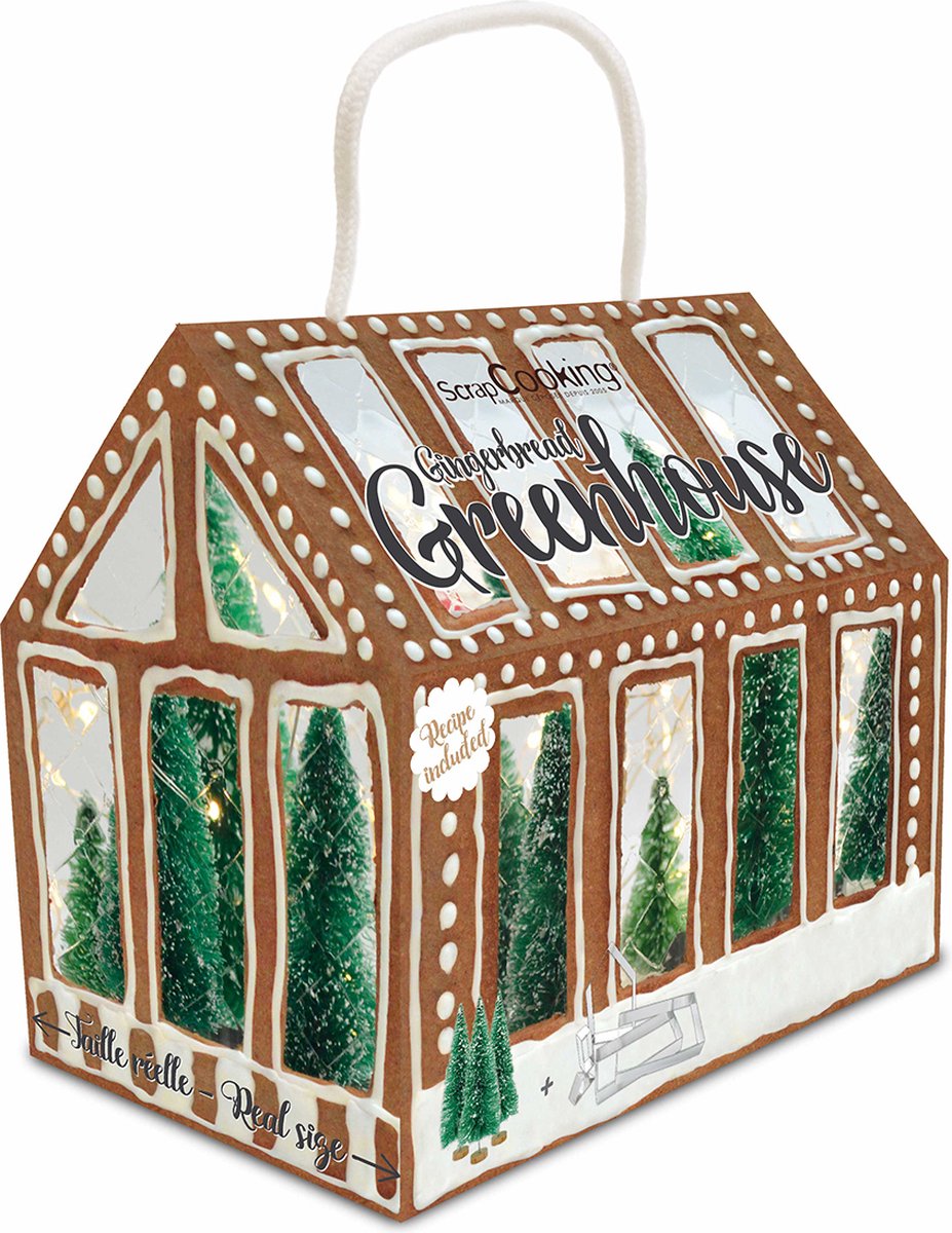 ScrapCooking - Gingerbread Greenhouse - Peperkoek TuinKas Uitsteker Set - Bakken & Hobby