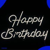 Neon Happy Birthday Letras y Carteles de Neón Personalizados Online. Oh
