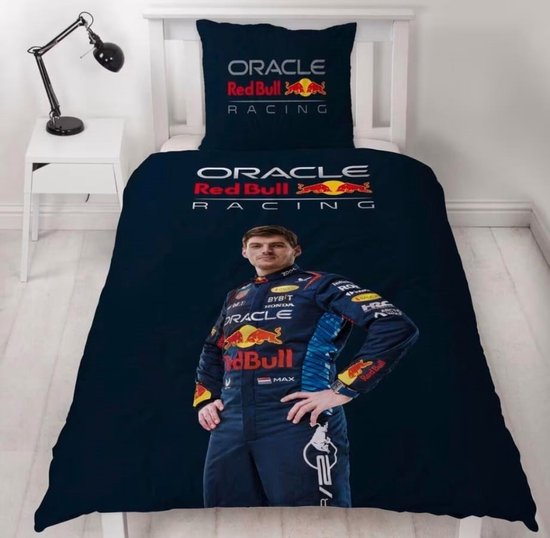 Oracle Red Bull Racing - Max Verstappen - Dekbedovertrek - 1 persoons van Merkloos — afbeelding 4