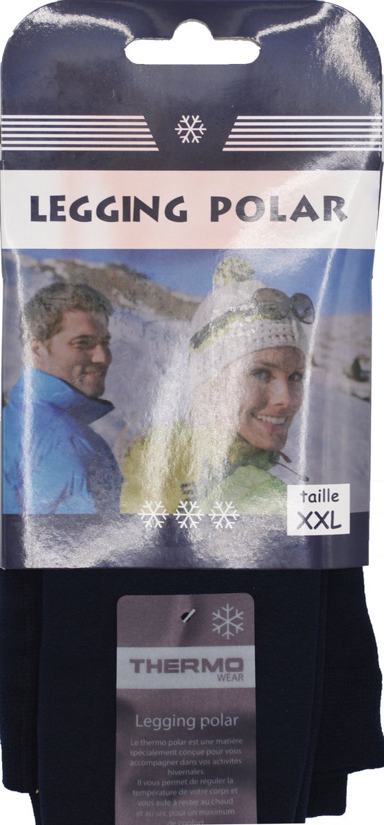 Polar legging dames Marine -2 paar- maat XXL