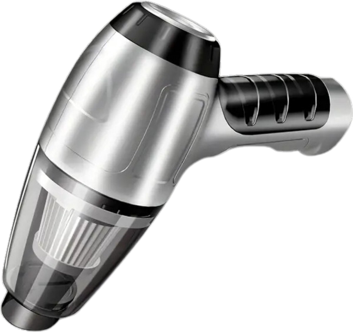 Bovista Kruimeldief - Handstofzuiger - Snoerloos - Draadloos - Auto Stofzuiger - Caravan - Best Verkocht - Car Vacuum Cleaner - Zilver - Blaas en Zuig