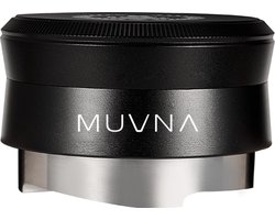 MUVNA - Hoogwaardige Distributor - 58,35mm -Gravity/Zakt op zwaartekracht - Espresso verdeler - Zwart - Barista - 4 pads - LET OP! Voor grote filterbakjes van 58mm