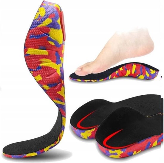 Foto: Schuimrubberen inlegzolen voor kinderschoenen voor platvoeten maat 34 36 maat xl inlegzolen voor kinderen speciaal ontworpen voor platvoeten ze zijn gemaakt van schuim en passen gemakkelijk ze bieden ondersteuning en comfort 