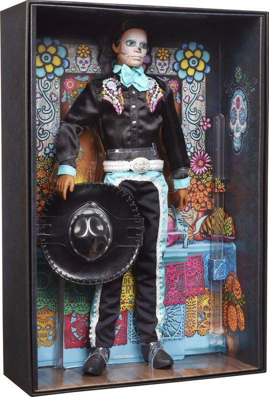 Barbie Ken Día De Muertos-pop Veelkleurig — afbeelding 2