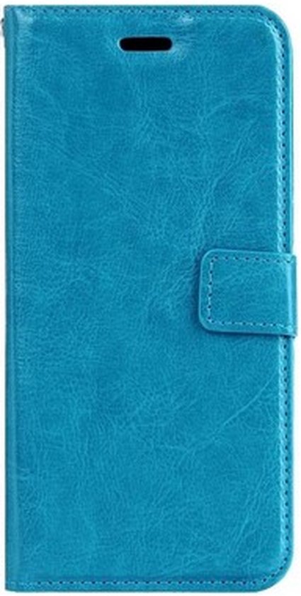 LuxeBass iPhone 7 / iPhone 8 Plus case book case + 2x Glas Screen Protector turquoise - bookcase - book cover - book case - book cover