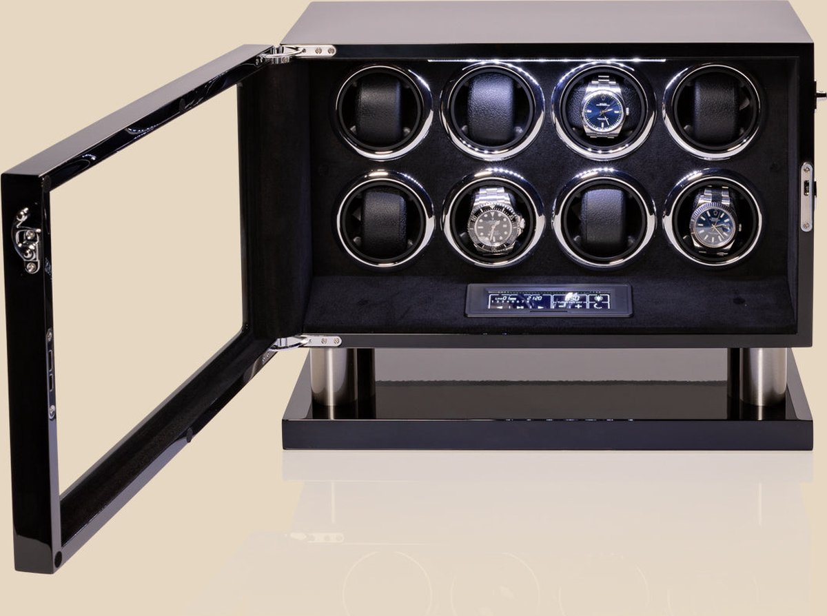 Roogs watchwinder voor 8 horloges