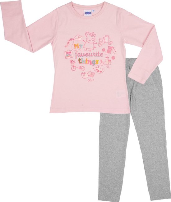 Pyjama Peppa Pig Fille Ensemble Tee-shirt Short 'Peppa Pig' - Blanc - Bébé Fille - 14.00 Ensemble Fille 3 Ans