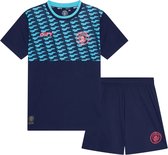 Kit de Football Manchester City 2024/2025 - Taille 140 - Kit de Football Enfants - Maillot et Short - Garçons et Filles - Merchandise Officielle