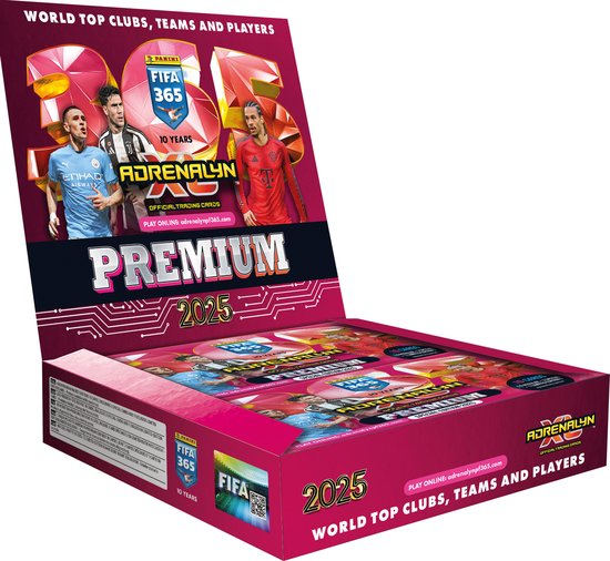 Foto: Adrenalyn xl fifa365 24 25 premium pack display