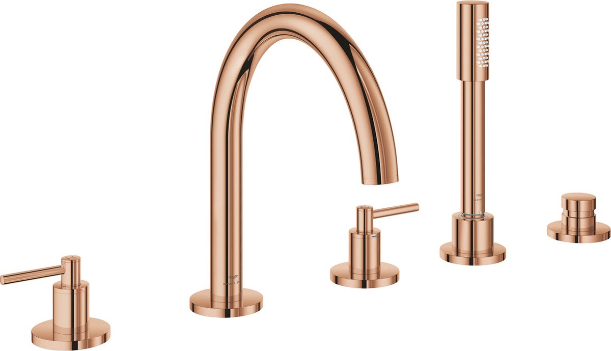 Grohe Spa Atrio Inbouw Vijfgats Badrandcombinatie
