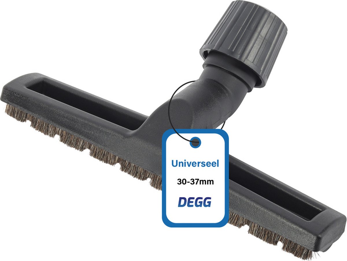 DEGG - Stofzuigermond - universeel 30 tot 37mm - parket borstel - stofzuigerborstel univereel - geschikt voor Miele, Philips, AEG, Electrolux, Nilfisk, Rowenta etc. Premium kwaliteit
