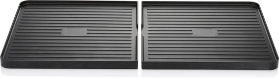 SILVERCREST® KITCHEN TOOLS Tafel BBQ - Grilloppervlak: 24,7 x 28,2 x 1,58 cm - Vermogen: 1.800/2.200 W - Traploos instelbare temperatuur - 5 vermogensniveaus - Grillplaten met grill- of plancha-oppervlak — afbeelding 3