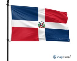 VlagDirect - Dominicaanse Republiek vlag - 90 x 150 cm.