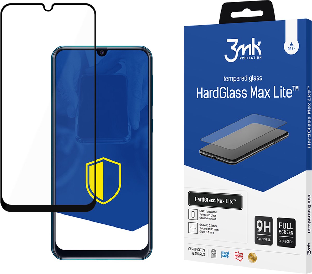 Samsung Galaxy M31/M31 PrimeBL - 3mk HardGlass Max Lite