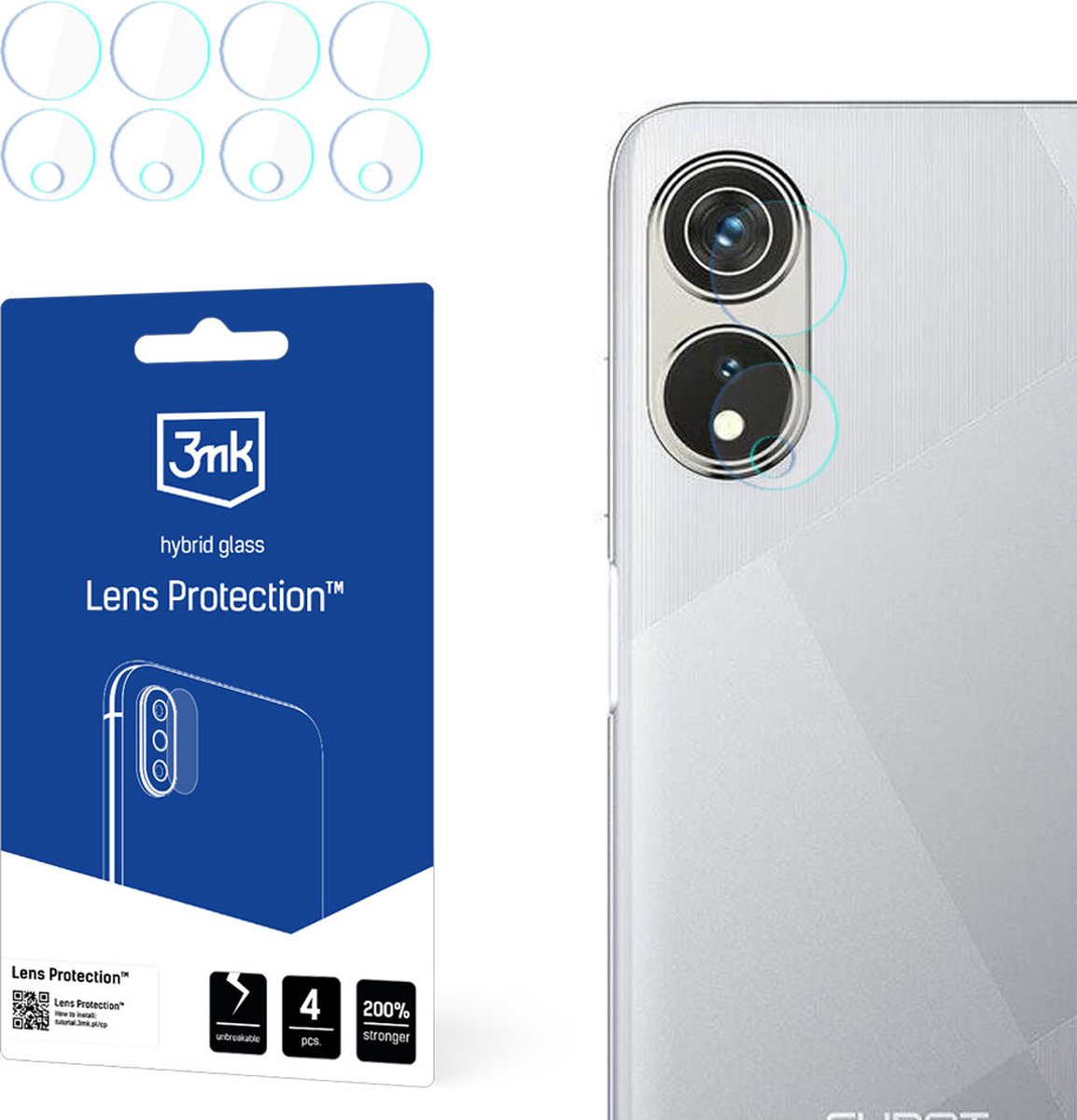 Cubot P60 - 3mk Lens Protection