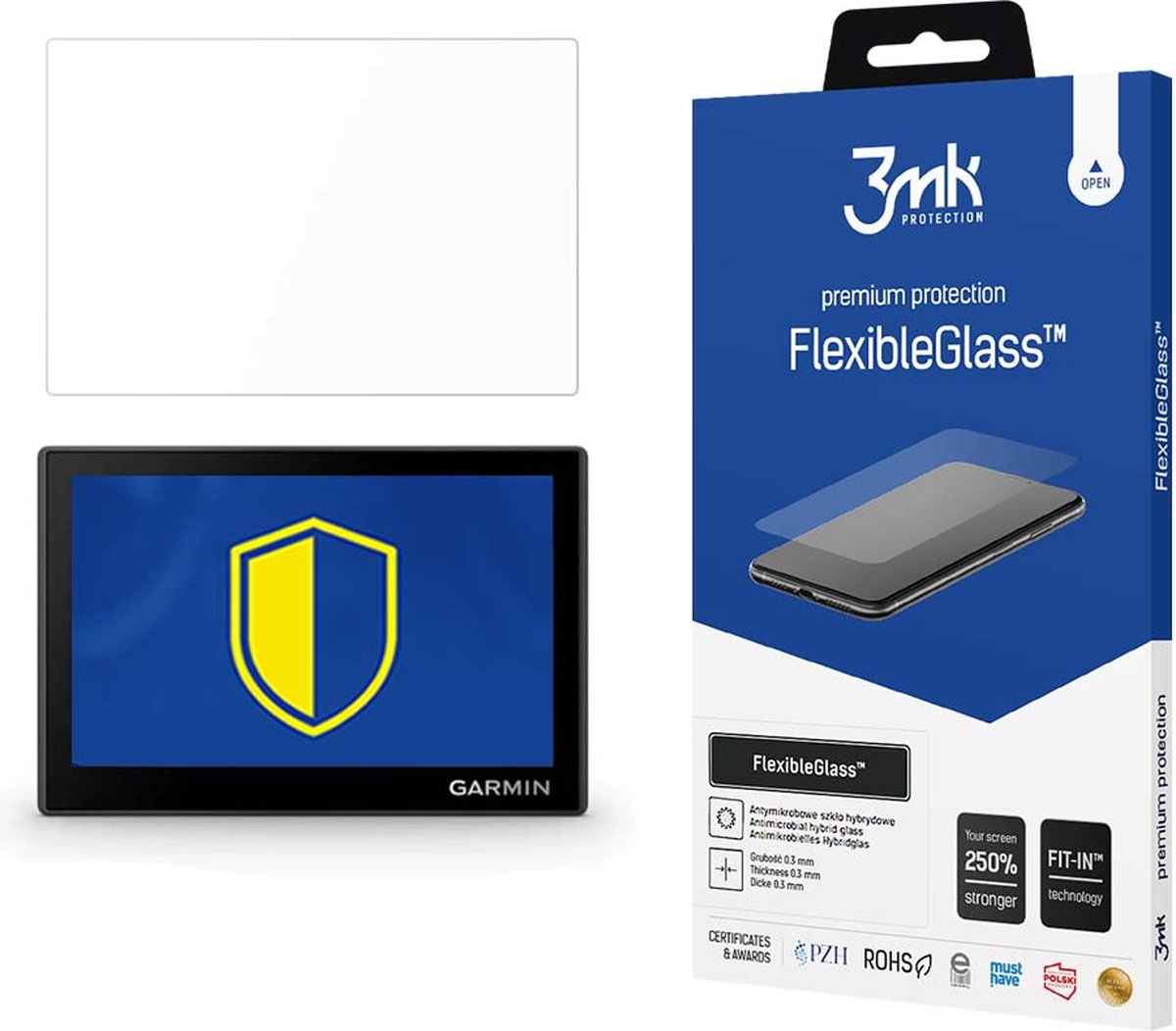 Garmin Drive 53 & Live Traffic - 3mk FlexibleGlass