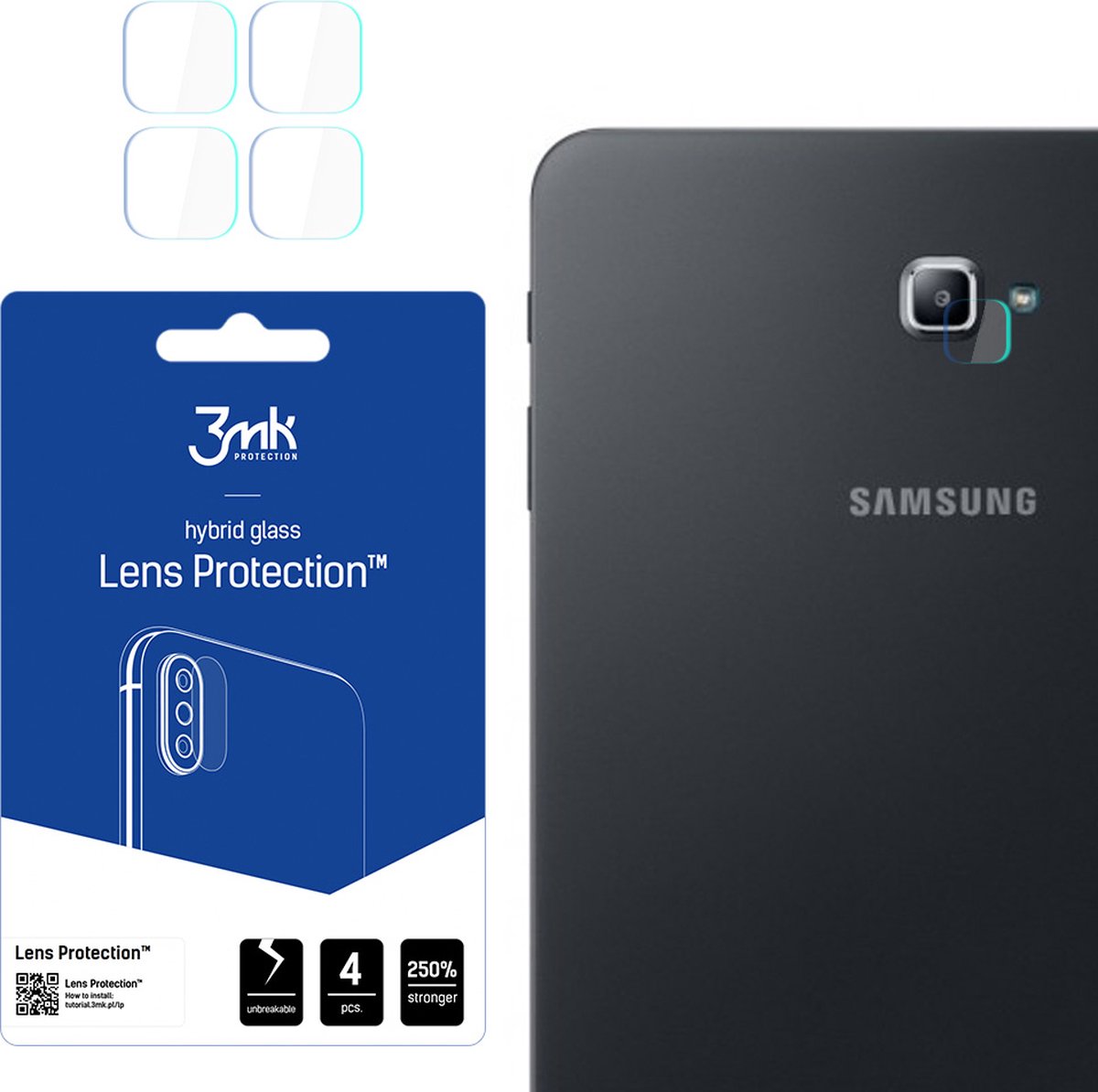 Samsung Galaxy Tab A 10.1 2016 - 3mk Lens Protection