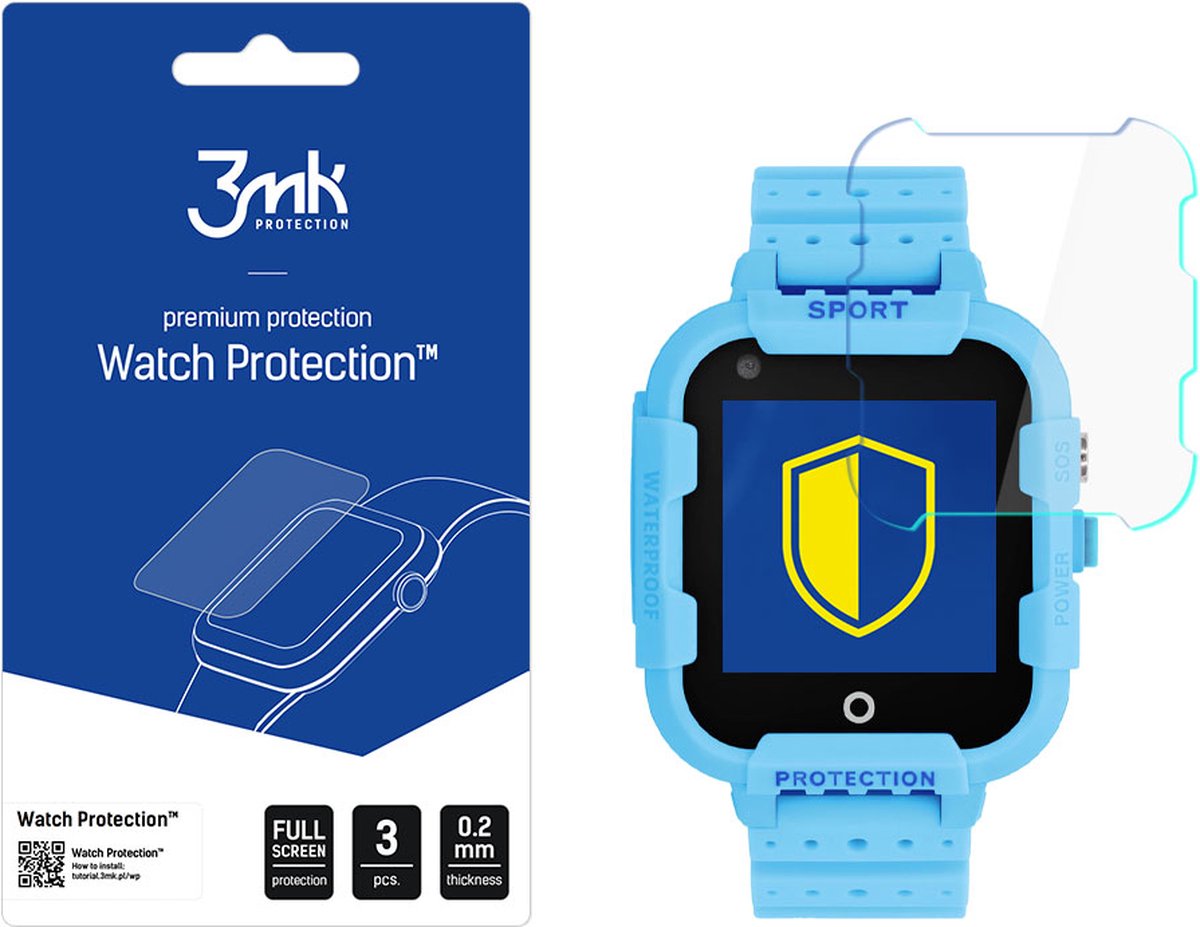 Garett Kids 4G - 3mk Watch Protection v. FlexibleGlass Lite