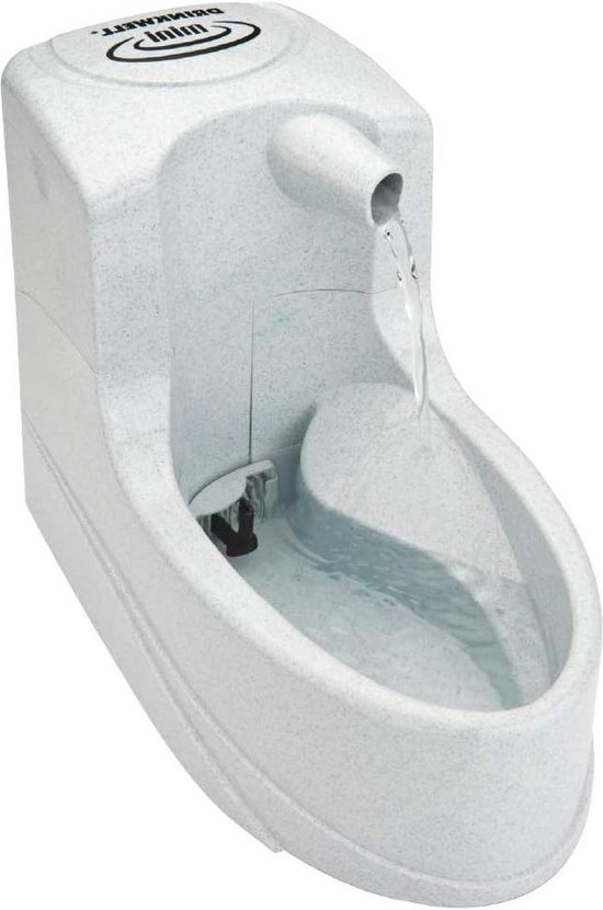 Kattenfontein, drinkfontein voor katten, 1,5 liter, ultralichte drinkfontein voor katten, automatische uitschakeling, kattendrinkfontein met USB-interface