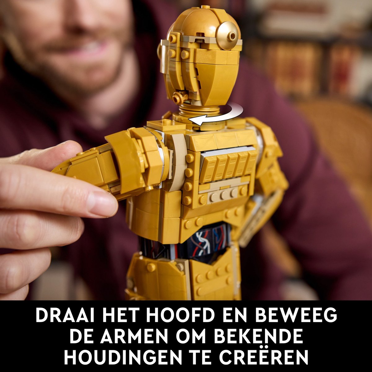 LEGO Star Wars - C-3PO Decoratie Bouwpakket met Droid Figuur - 75398 — afbeelding 15