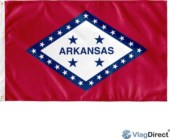 VlagDirect - drapeau Arkansas - 90 x 150 cm.