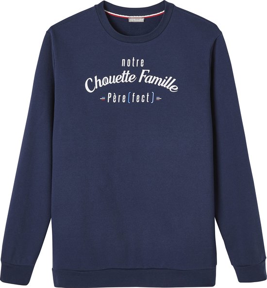 Vertbaudet Sweat homme notre Chouette Famille collection capsule fabrication française