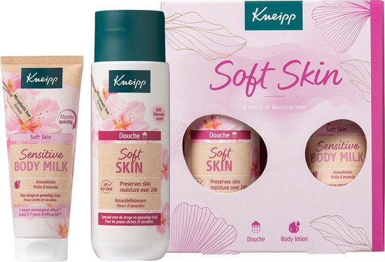 Kneipp Soft Skin Moments Geschenkset - Cadeau - Douchegel + Body lotion
