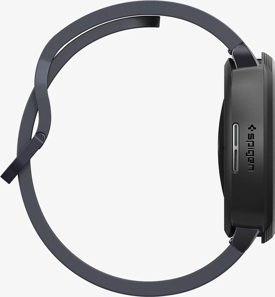 Spigen Liquid Air - Coque pour Samsung Galaxy Watch 7 44MM - TPU Flexible - Zwart