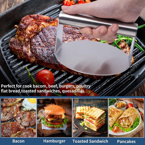 RVS Burger Smasher - ALL SMOKE BBQ