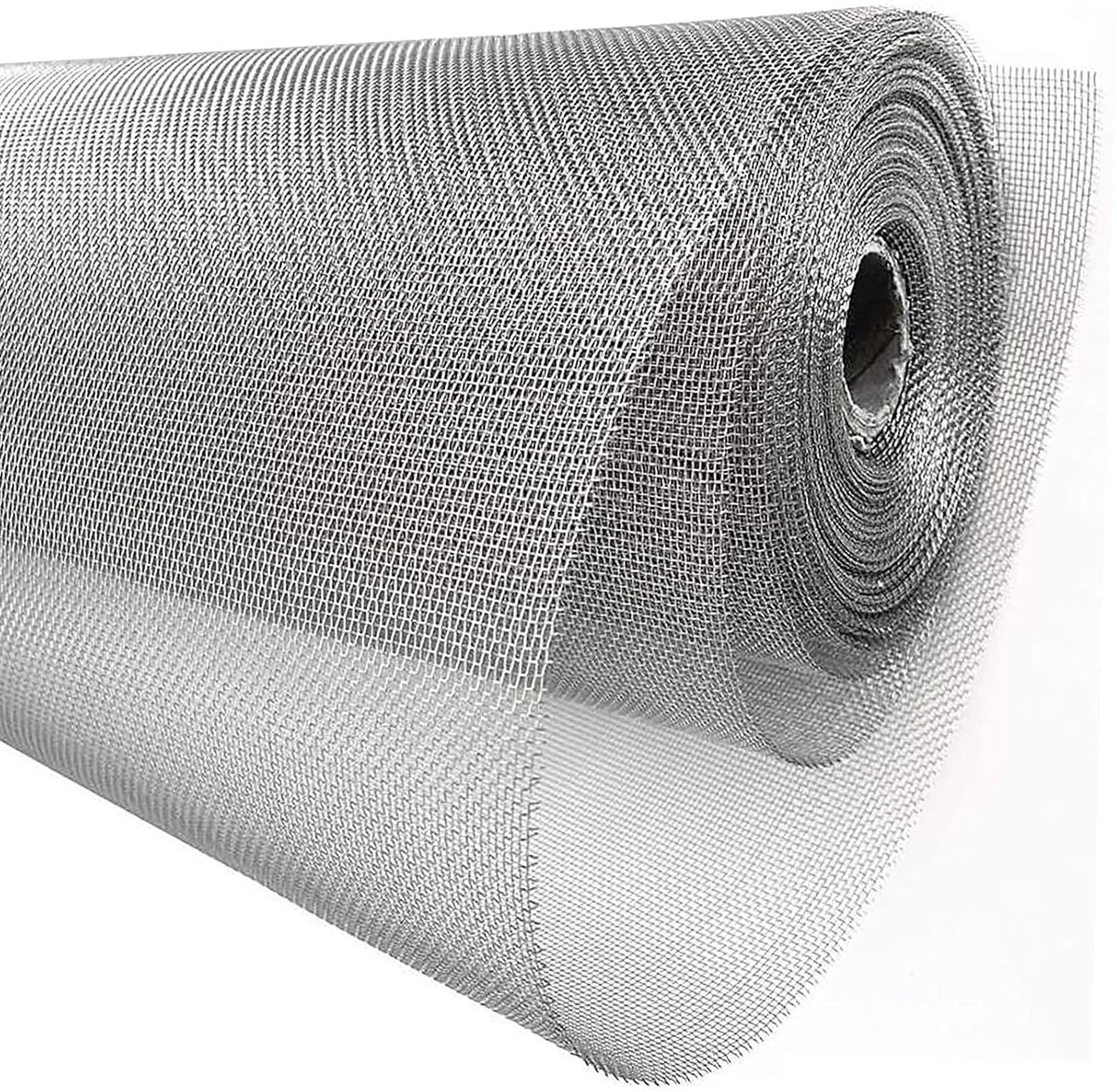 SnelShoppen - 304 RVS geweven draad fijn gaas 40 mesh knaagdierbestendig metaal gaas 40 x 200 cm voor huis tuin filteren
