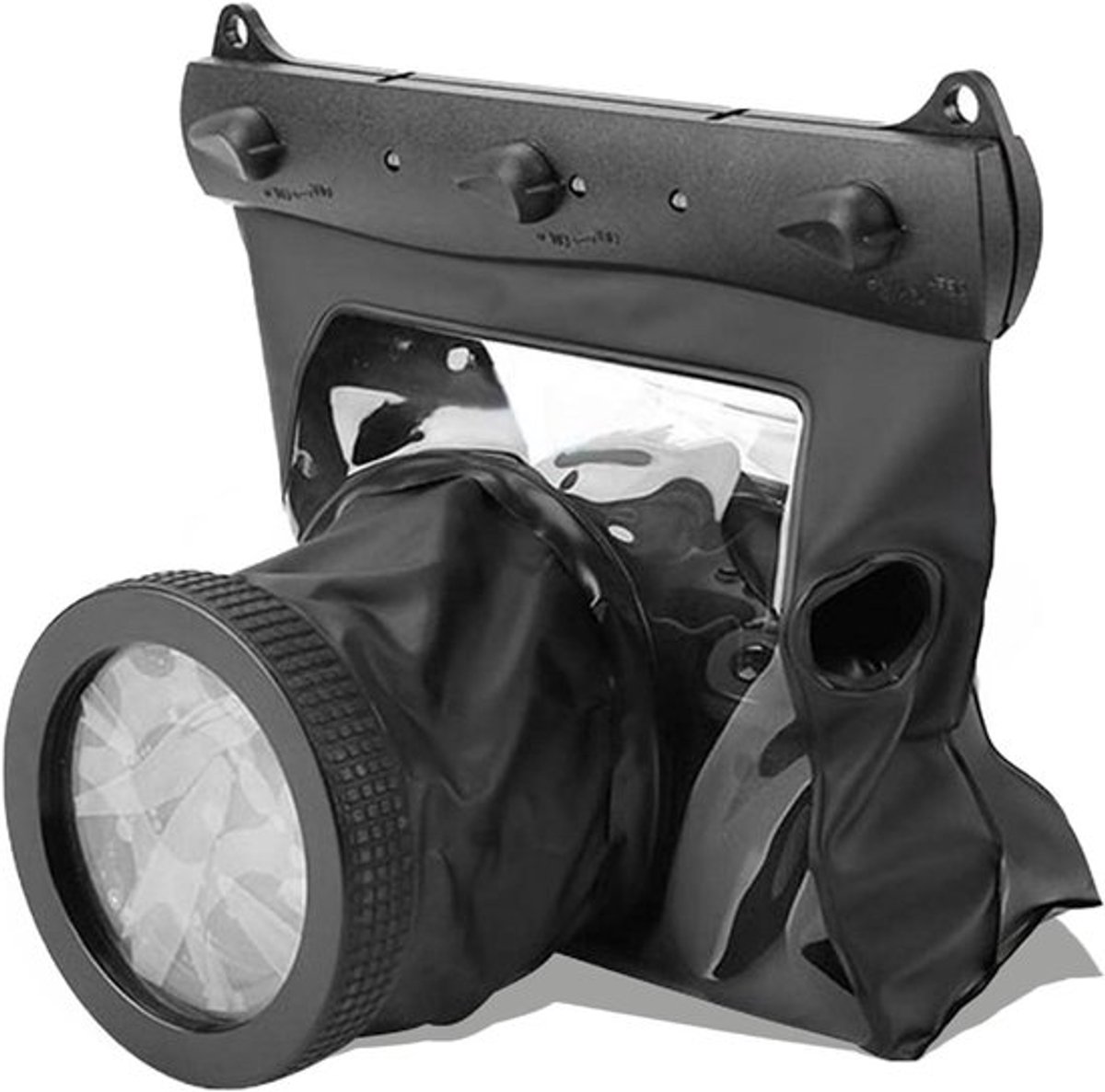 Onderwaterbehuizing voor DSLR-camera's, waterdichte en stofdichte case voor digitale SLR-camera's, ideaal voor onderwaterfotografie