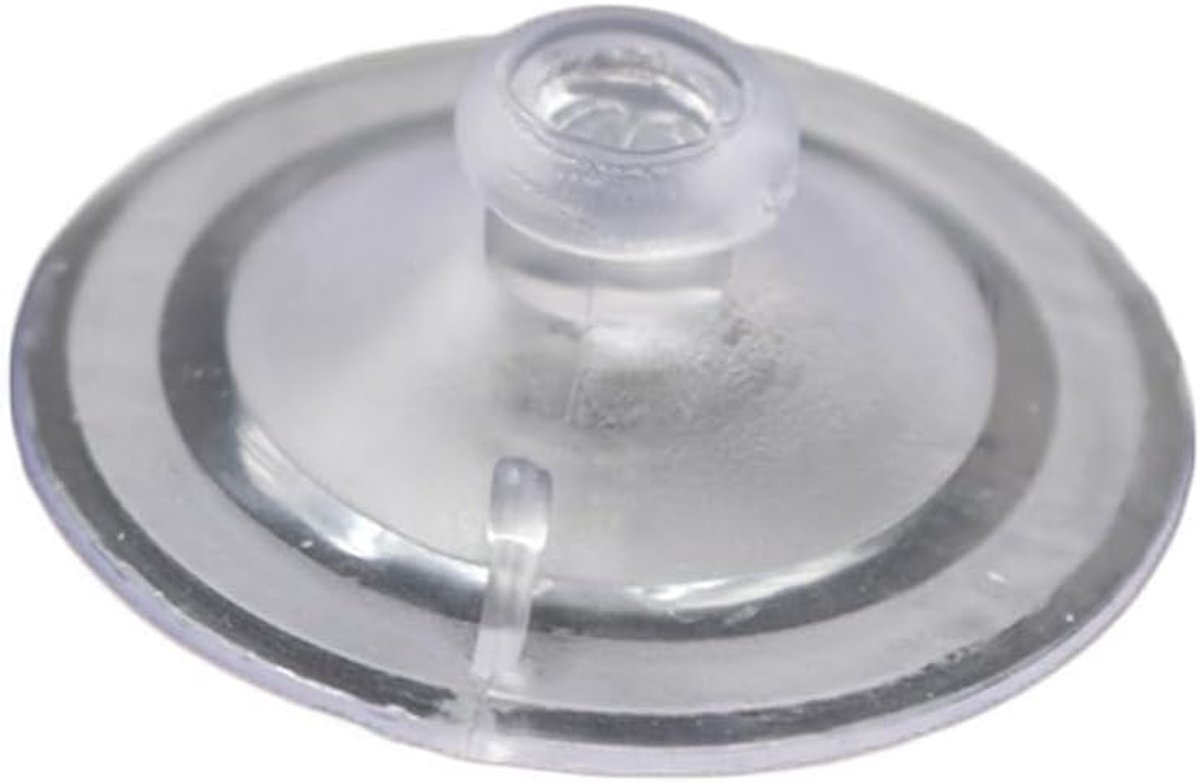 SnelShoppen - Set van 10 Transparante Zuignappen 40 mm - Kleine Zuignappen Zonder Haken - Perfect voor Glas, Trouwen, Decoratie, Thuis en Feestjes