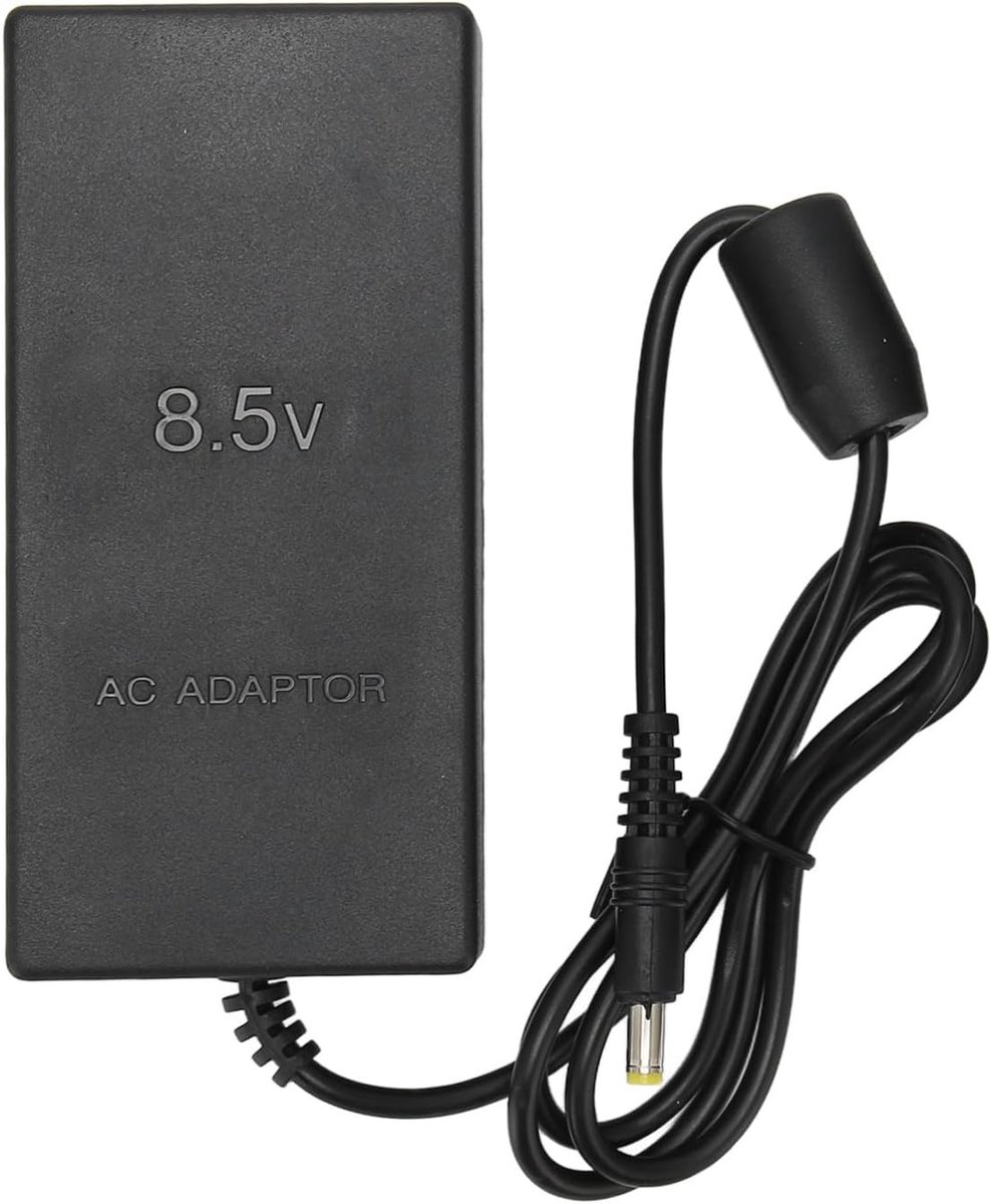 SnelShoppen - Vervangende AC Adapter Voedingsadapter voor Gameconsole Slim 70000 9000 - Oplaadbescherming, Veilig en Betrouwbaar